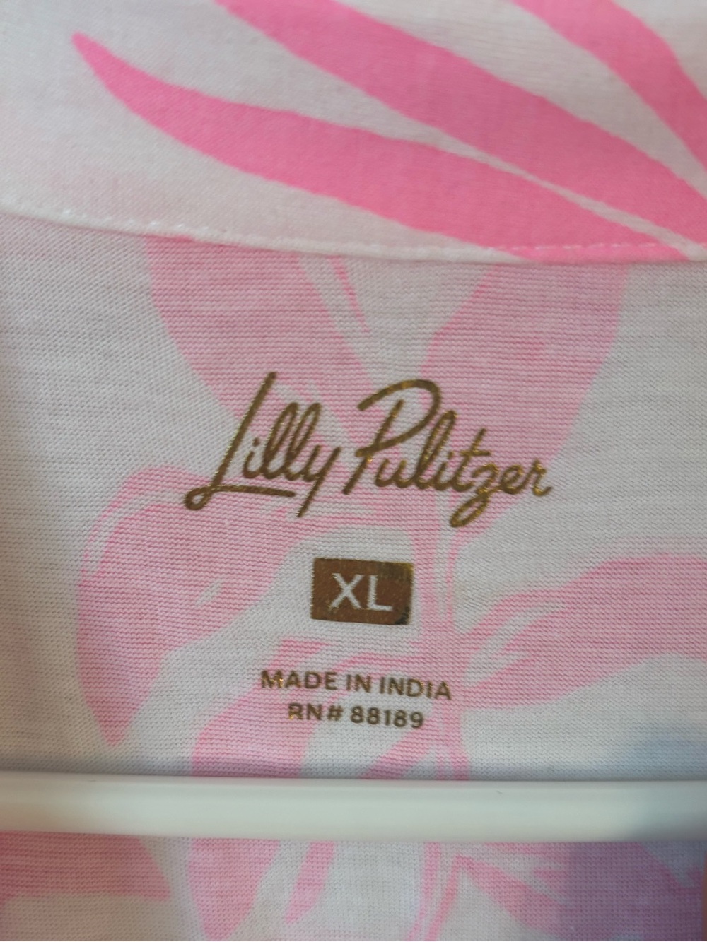 Lilly Pulitzer Pink and White Floral Midi Dress - Picture 4 of 10